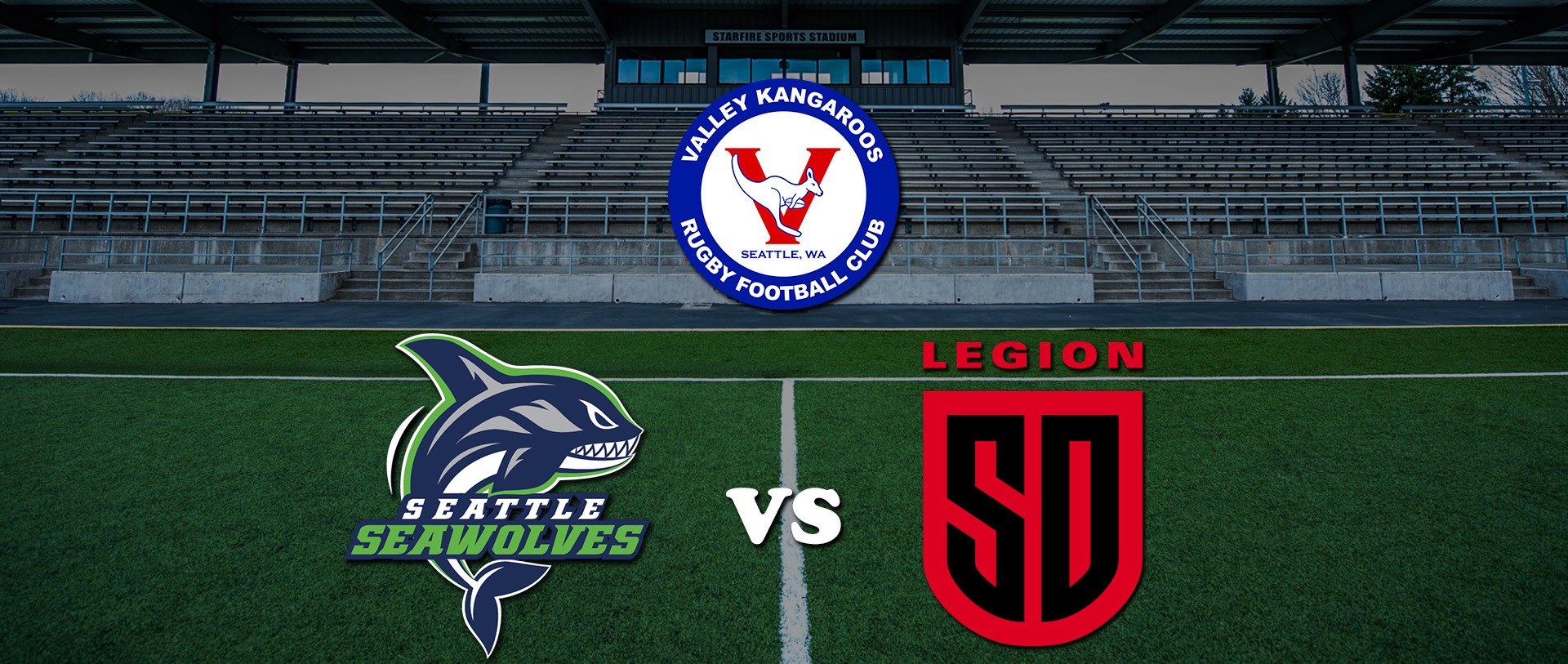 Seawolves home opener with Valley! Valley Kangaroos Rugby Football Club