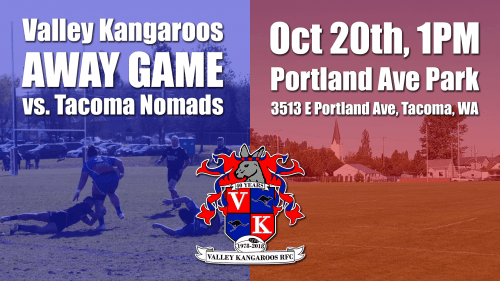 Valley Kangaroos vs Tacoma Nomads @ Portland Avenue Park | Tacoma | Washington | United States