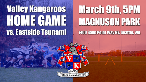 Valley Kangaroos vs Eastside Tsunami @ Magnuson Park Field 5 | Seattle | Washington | United States