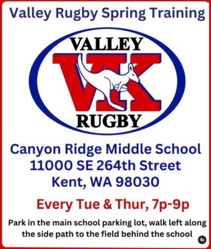 Spring Training @ Canyon Ridge Middle School | Kent | Washington | United States