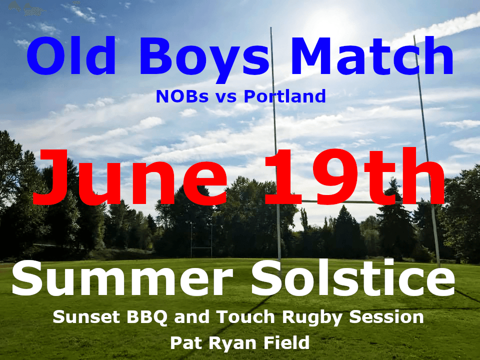 Solstice BBQ/Touch/Old Boys Match Valley Kangaroos Rugby Football Club