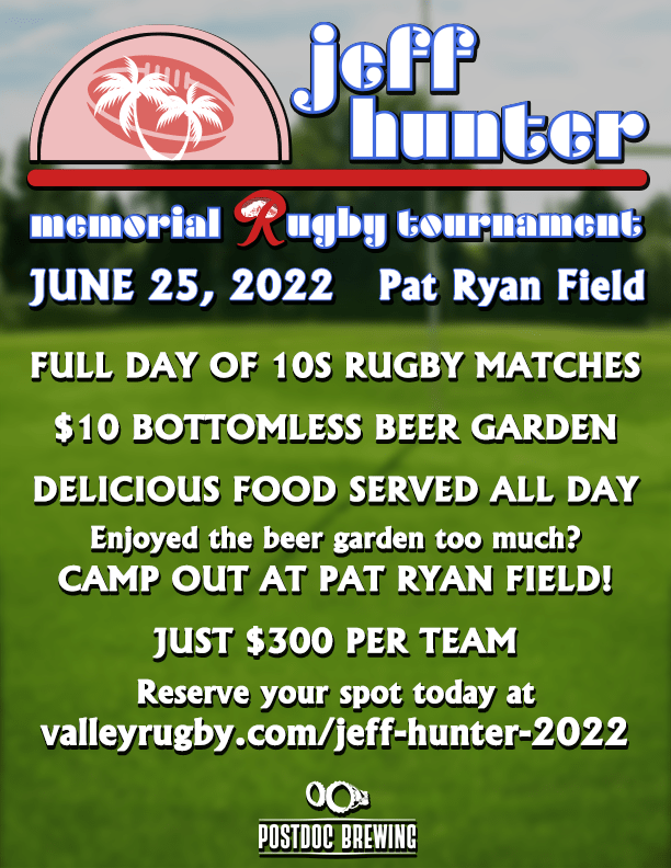 Jeff Hunter Memorial 10s Valley Kangaroos Rugby Football Club