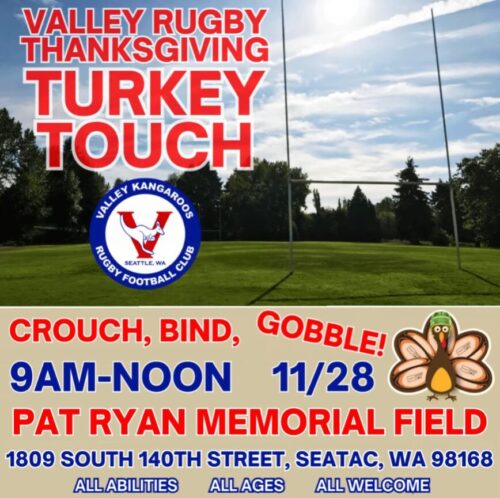 Turkey Touch! @ Pat Ryan Field | Seattle | Washington | United States